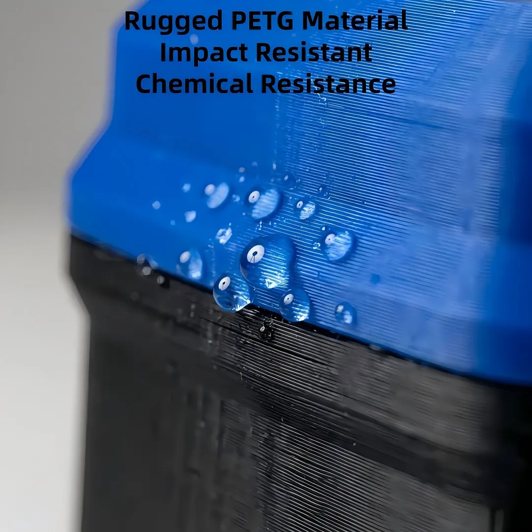 The petg material of high-end custom peptide bottle storage boxes is very durable.